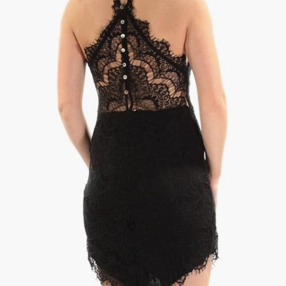 EUC Free People Lace Slip Dress - Picture 2 of 8
